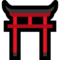 Shinto Shrine emoji on Microsoft